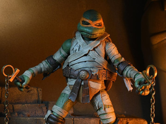 Universal Monsters x Teenage Mutant Ninja Turtles Michelangelo as The Mummy