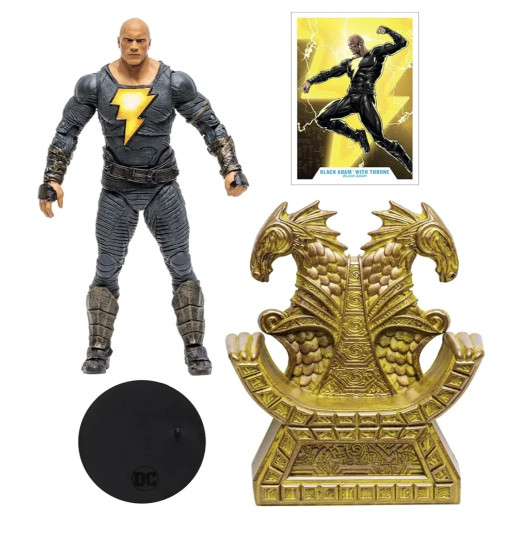 Display by Alexblondell18: Black Adam with Throne