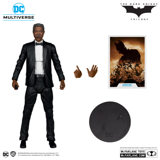Display by Alexblondell18: Lucius Fox (Batman Begins) (Platinum Edition)
