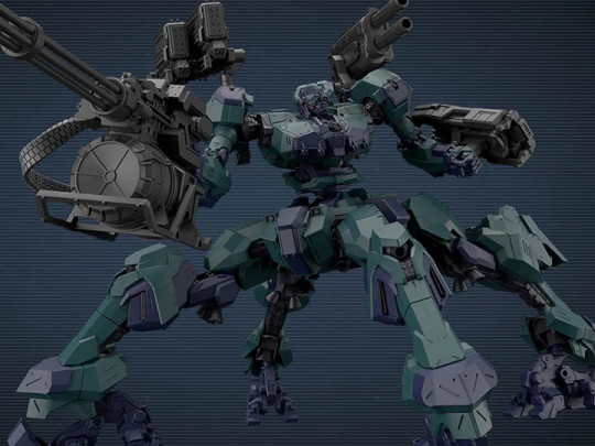 Armored Core VI: Fires of Rubicon Balam Industries BD-011 Melander (Liger Tail Ver.)