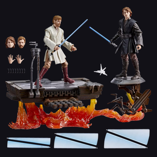 Display by lookywhatifound: Anakin Skywalker & Obi-Wan Kenobi