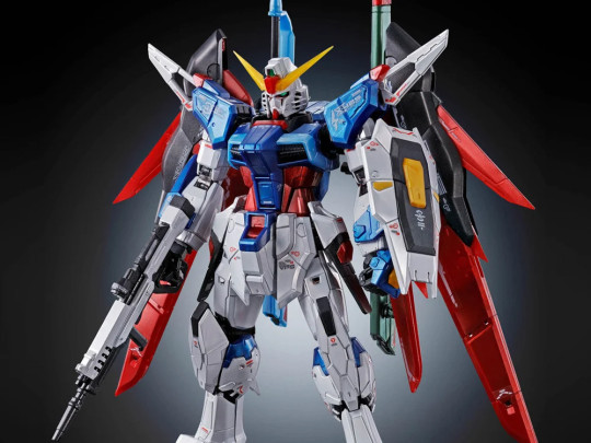 Mobile Suit Gundam SEED Destiny RG Destiny Gundam (Titanium Finish) 1/144 Scale Model Kit (Reissue)
