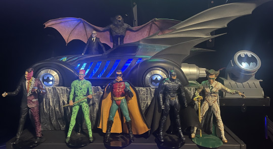 Batman forever movie figure display