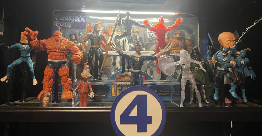 Fantastic. Four comic shelf.