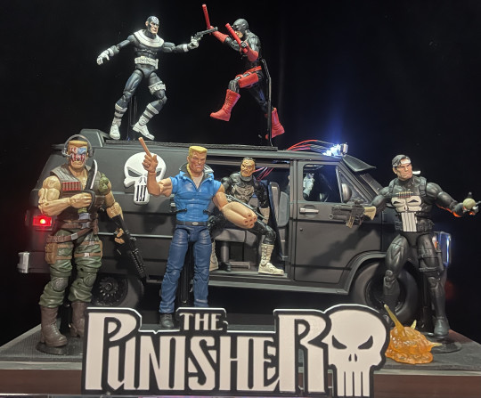 Punisher comic shelf