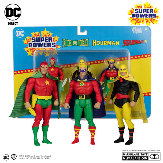 Green Lantern Hourman Starman 3Pk