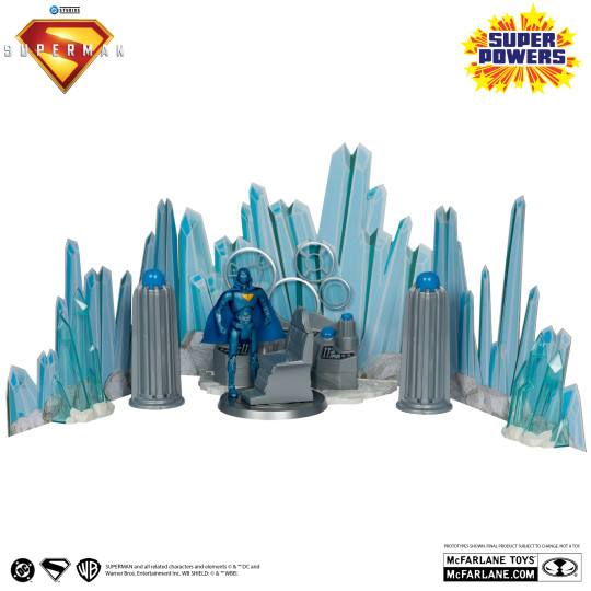 Fortress Of Solitude Superman’s Headquarters With Robot (Superman Movie)