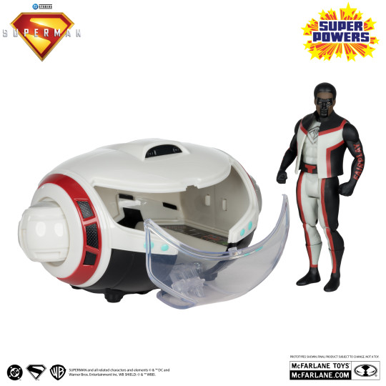 T-Craft Mr. Terrific’s Hi-Tech Vehicle With Mr. Terrific (Superman Movie)