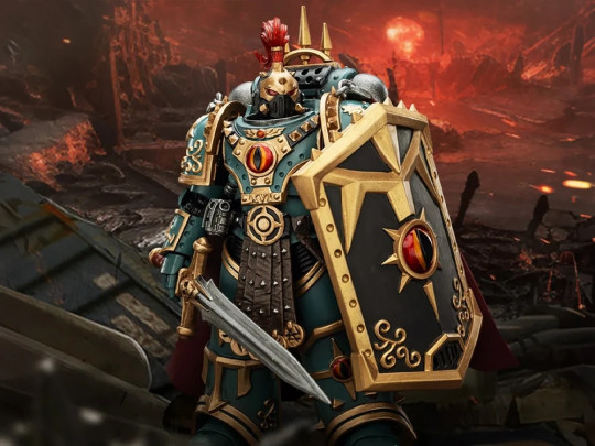 Warhammer: The Horus Heresy Sons of Horus Little’ Horus Aximand, Captain of the 5th Company