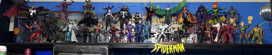 Spider verse shelf