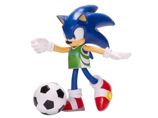 Sonic The Hedgehog 4 Basic Sonic (Soccer) Bendy Figure