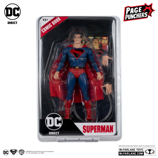 Superman (Kingdom Come) 7In Figure With Comic (Page Punchers)