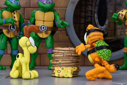 Neca Ultimate 2026 Teenage Mutant Ninja Turtles x Garfield