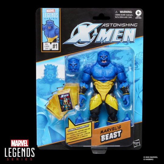 Marvel Legends 2025 Beast (Astonishing X-Men) – Mini Comics Series II