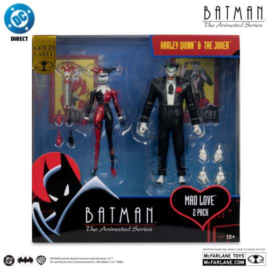 Harley Quinn & The Joker (Mad Love) 2-Pack