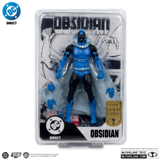 Obsidian (Infinity Inc #16) With Lithograph