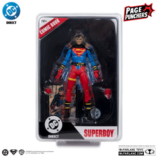 Superboy (Return Of Superman) 7In With Comic (Page Punchers)