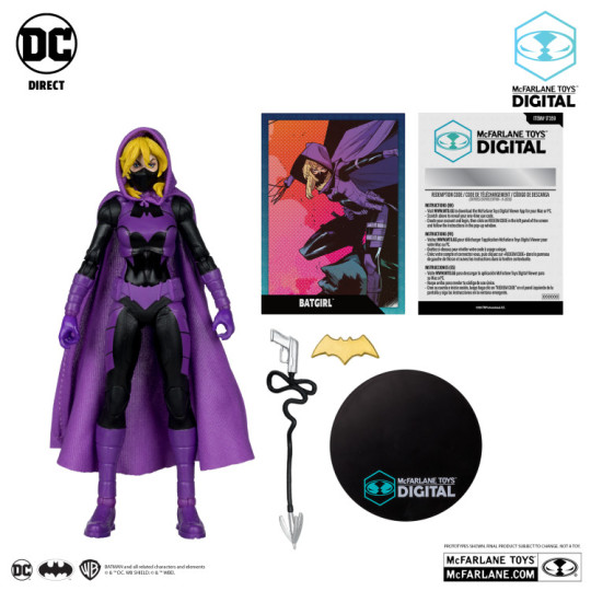 Batgirl (Stephanie Brown) With Mcfarlane Toys Digital Collectible