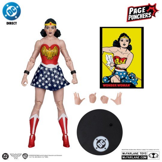 Wonder Woman (Wonder Woman #1) 7In With Comic (Page Punchers)