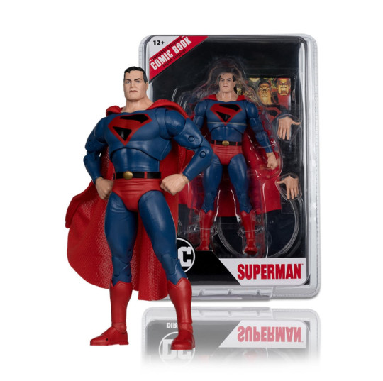 Display by BILLYin4C: Superman (Kingdom Come) 7In Figure With Comic (Page Punchers...