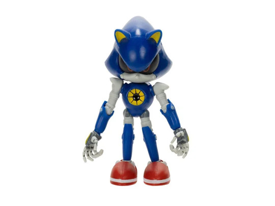 Sonic The Hedgehog 4 Modern Metal Sonic w/ Trap Spring Figure