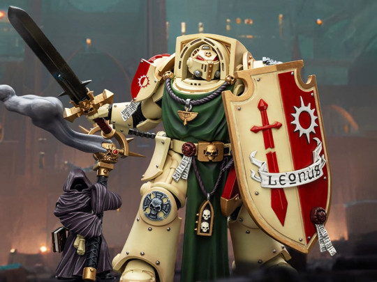 Dark Angels Deathwing Knight 2 with Power Sword, Storm Shield, and Watcher in the Dark