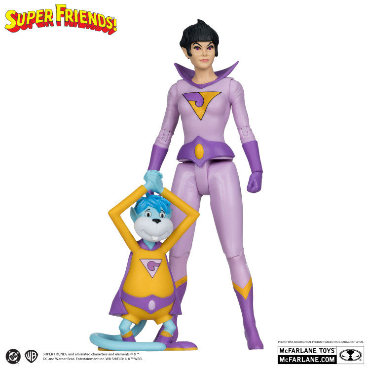 DC Retro 2025 Jayna And Gleek (Super Friends) Red