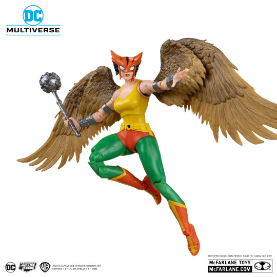Display by lookywhatifound: Hawkgirl (Justice League Of America) Mcfarlane Collector Edi...