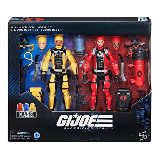 G.I. Joe Diver vs Cobra Diver