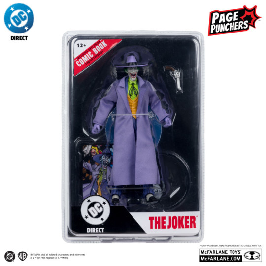 The Joker (Crisis On Infinite Earths) With Comic (Page Punchers)