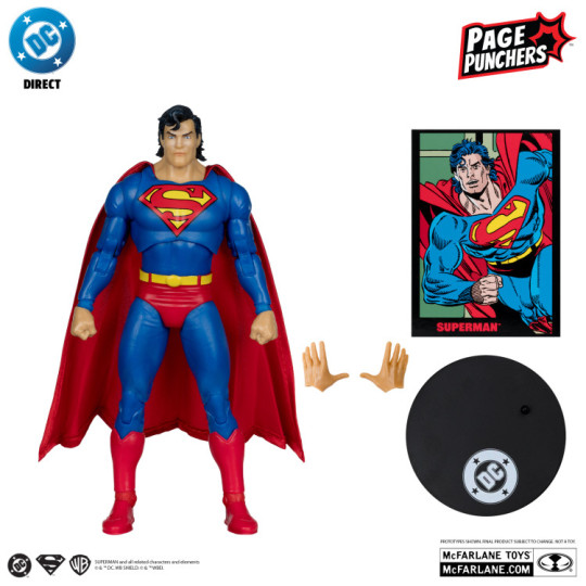 Superman (Zero Hour) With Comic (Page Punchers)