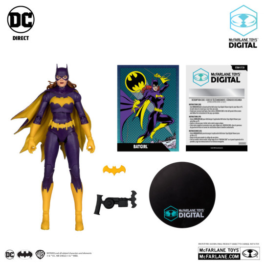 Batgirl (Dc Classic) With Mcfarlane Toys Digital Collectible