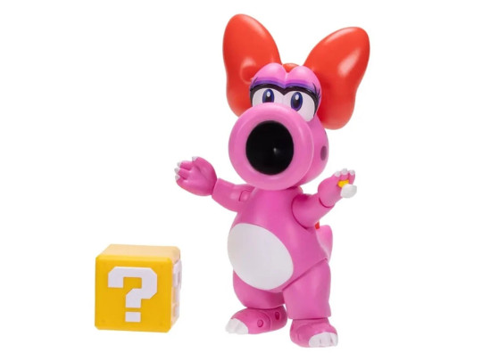 World of Nintendo Birdo with Question Block 4-Inch Scale Figure