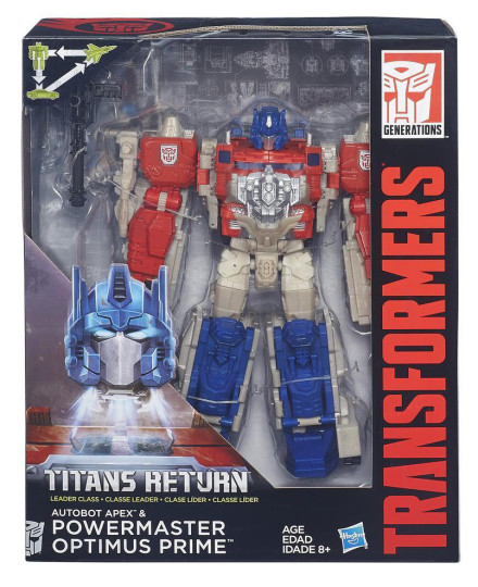 Titans Return: Apex & Powermaster Optimus Prime