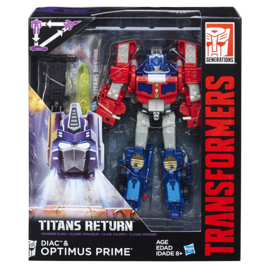 Titans Return: Diac & Optimus Prime