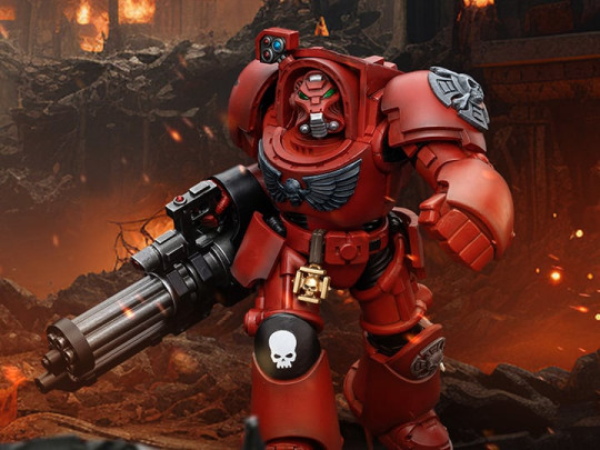 Blood Angels Terminator Squad Terminator with Assault Cannon