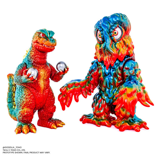 Godzilla and Hedorah Set - Vintage Variant