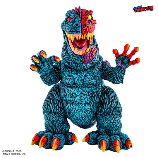 MONDO JAMES GROMAN ゴジラ ソフビ 検:ブルマァク マーミット Mondo Soft Vinyl Godzilla - Designer Vinyl Figure by James Groman