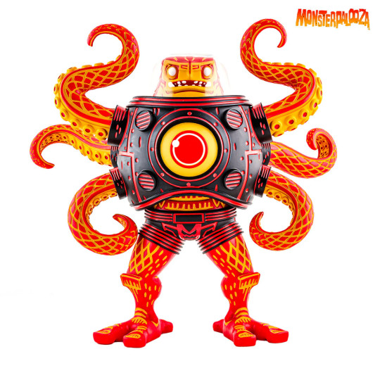Attack Peters Takoro Designer Vinyl Figure - Heat Wave Variant - Mondo Exclusive