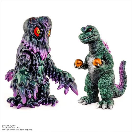 Godzilla and Hedorah Set - Oil Slick Variant