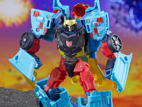 Transformers: Legacy United Deluxe Cybertron Universe Hot Shot