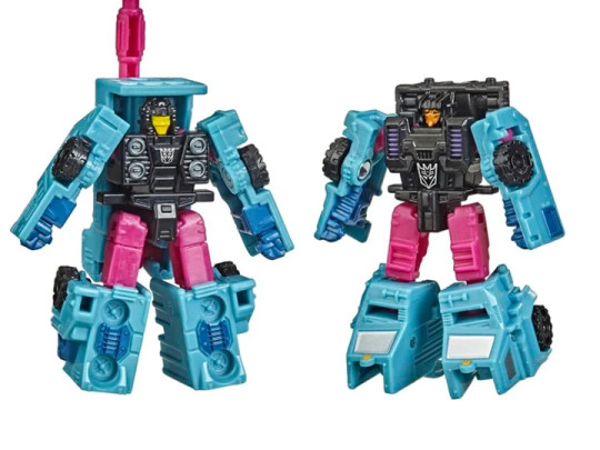 Transformers War for Cybertron: Earthrise Micromaster Direct-Hit & Power Punch Two-Pack