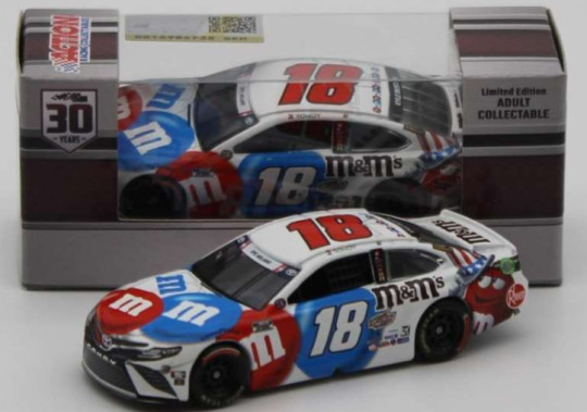 18 - Kyle Busch - M&amp;Ms Red, White, Blue (2021)