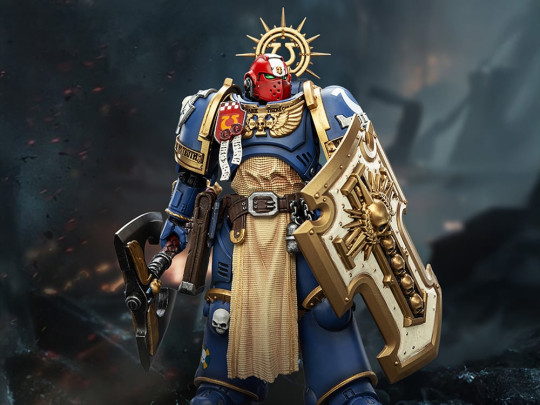 Ultramarines Metaurus with Power Axe, Stormshield and Plasma Pistol