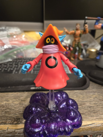 Orko, Eternia Wizard On Clear Stand