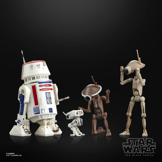 R5-D4, BD-72 & Pit Droids Figure Set (The Mandalorian)