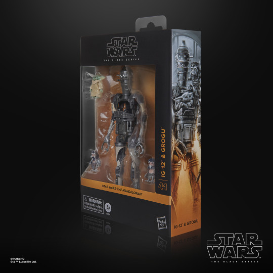 Deluxe IG-12 and Grogu Set (The Mandalorian)