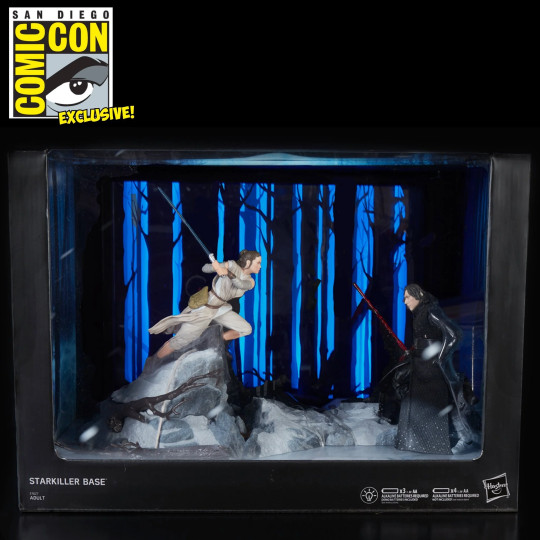 Centerpiece Rey & Kylo Ren (Starkiller Base) SDCC 2018 Exclusive