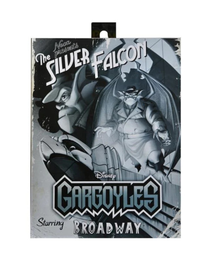 Disneys Gargoyles Detective Broadway Silver Falcon (With Closed Wings)