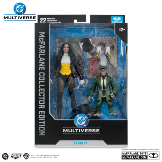 Zatanna With Detective Chimp (Dc Classic) Mcfarlane Collector Edition #53